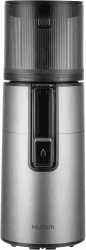 Hurom Slow Juicer | Entsafter Gemüse und Obst | H400 | Leicht zu Reinigen & Leiser Motor Elektrischer Entsafter mit großem Behälter und Siebfilter 2L | 100 Watt | BPA Frei | Grau