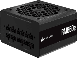 Corsair RM850e (2023) Vollmodulares, Geräuscharmes ATX-Netzteil - 3.0- Und PCIe 5.0-kompatibel - 105°C-Kondensatoren - 80 Plus Gold-Effizienz - Modern Standby-Unterstützung - Schwarz RMe (2023) 850 Watts Schwarz