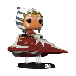 Funko Pop! Rides: Star Wars - Ahsoka Tano in Delta-7B - Star Wars: Clone Wars - Amazon-Exklusiv - Vinyl-Sammelfigur - Geschenkidee - Offizielle Handelswaren - Spielzeug Für Kinder und Erwachsene