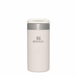 Stanley Aerolight Transit Thermobecher 0.35L - Hält 4 Stunden Heiß - Spülmaschinenfest - Kaffeebecher To Go Auslaufsicher - Kompatibel mit gängigen PKW-Getränkehalterungen - Thermosflasche - Rose 0.35L Rose Quartz