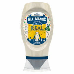 Hellmann's REAL Salatmayo leckere Salatmayonnaise mit Freilandeiern 8x 250 ml
