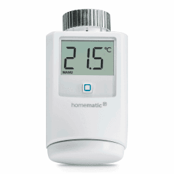 Homematic IP Smart Home Heizkörperthermostat, digitaler Thermostat Heizung, Heizungsthermostat, Steuerung per App, Alexa & Google Assistant, einfache Installation, Energie sparen, 140280A1 Thermostat (Amazon Version)