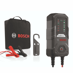 Bosch C30 Batterieladegerät, 3,8 Ampere, mit Erhaltungsladungs-Funktion - Autobatterie-Ladegerät für 6 V / 12 V Blei-Säure-, AGM-, EFB-, Gel-, und SLI-Batterien C30 - 3,8A
