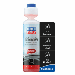 LIQUI MOLY Scheibenwischwasser Scheibenreiniger-Superkonzentrat Cherry, Art.-Nr. 21706 I 250 ml Scheiben-Wischwasser Konzentrat mit Kirsch-Duft für eine schnelle Reinigung I Mischverhältnis 1:100