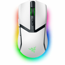 Razer Cobra Pro - kabellose Gaming-Maus mit RGB - Optischer Focus Pro Sensor mit 30K DPI (10 Anpassbare Tasten, HyperSpeed Wireless Polling 8K Hz, Bluetooth, Chroma-Beleuchtung mit 11 Zonen) Weiß Cobra Pro - Weiß