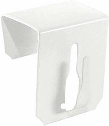 10x Fensterhaken Dekohaken Fensterclip für Fensterdekoration Weiß 12-20mm UNIVERSAL