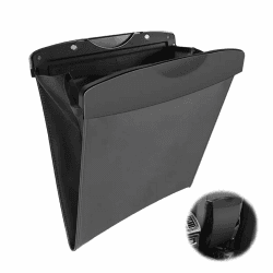 Wondora Magnetische Auto Mülleimer Auto Mülleimer Innenraum, Zusammenklappbar Car Trash Can Auto Mülleimer Klein, Platzsparend, Großes Fassungsvermögen, Geeignet für Beifahrer und Rücksitze von Autos