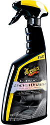 Meguiar's Lederpflege Auto - Leder Reinigung, Schutz & Glanz - Autositz Reiniger - Ultimate Leather Detailer G201316EU, 473ml