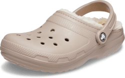 Crocs Unisex Classic Lined Clogs 39/40 EU Mushroom Bone