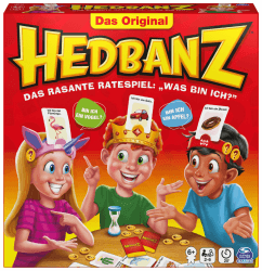 Spin Master Games Hedbanz - das rasante Ratespiel für die ganze Familie - Neuauflage mit tollem Spielmaterial, für 2-6 Spieler ab 6 Jahren
