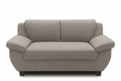 DOMO. collection Sofa Panama, 2 Sitzer, 2er Couch, Garnitur, 3-2-1 Sofa, 91 x 159 x 80 cm (BxTxH), taupe 2 Sitzer Taupe