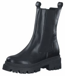 Tamaris Damen 1-25498-41 Chelsea 39 EU Schwarz Black Leather 003