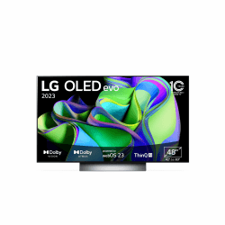 LG OLED48C31LA TV 121 cm (48 Zoll) OLED evo Fernseher (Smart TV, Filmmaker Mode, 120 Hz) [Modelljahr 2023] 48 Zoll 2023