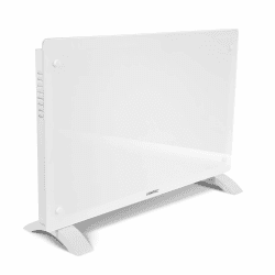 VONROC Elektroheizung, Konvektor-Heizung - Energiesparende elektrische Heizung bis 24m2 - Wand-/Bodenmontage - 2 Stufen 1000W & 2000W, Manuelle/App Steuerung - weiß 2000W Weiss
