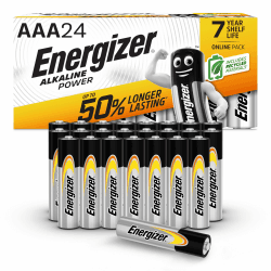 Energizer AAA Batterien, Alkaline Power Batterie, 24 Stück