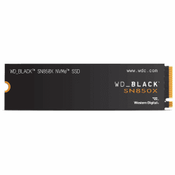 WD_Black SN850X NVMe SSD mit Heatsink 8 TB interne SSD (Gaming Speicher, PCIe Gen4-Technologie, lesen 7.2 MB/s, Schreiben 6.600 MB/s) Schwarz 8 TB Standard SN850X