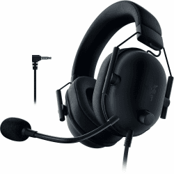 Razer Blackshark V2 X (Playstation) - Kabelgebundenes E-Sport Headset für Playstation Konsole (250g, Nierenmikrofon, 50mm Treiber, Passive Geräuschunterdrückung, 3,5mm Anschluss) Schwarz BlackShark V2 X | Playstation Schwarz