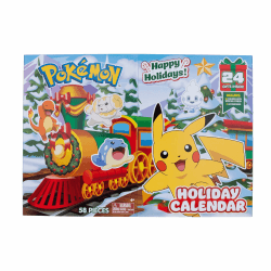 Pokémon PKW3623 - Battle Figure Adventskalender 2024, offizieller Pokémon Kalender mit 24 Überraschungen, ab 4 Jahren