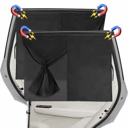 Sonnenschutz Auto,2 Stück Auto Sonnenschutz Baby Magnetisch, Sonnenschutz Auto Kinder, Sonnenschutz Auto Baby Mit Uv Schutz, Abnehmbarer Auto Hinten PrivatsphäRe Vorhang