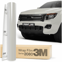 PRINT.GG Autofolie 3M 2080 Glanz Weißgold funkelnd GP240, 152 x 10 cm, Selbstklebende Car Wrapping Folie, Robuste Lackschutzfolie für Auto, Motorrad, Boot, Auto Folie mit hervorragender Haftung 152 x 10 cm Glanz Weißgold funkelnd