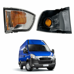 Convitex Spiegelblinker Rechts passend für Iveco Daily 4/daily 5/daily 6 Baujahr 06-12/12-14/14- Spiegel blinker Außenspiegel Blinkerkappe Blinkleuchte Beifahrerseite Orange Spiegelblinker Rechts für Iveco Daily 4/daily 5/daily 6