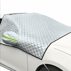Frontscheibenabdeckung Winter Scheibenabdeckung Auto Windschutzscheibenabdeckung mit Seitenspiegelabdeckung Eindicken, Windschutzscheibe Schnee Abdeckung für die Gegen Schnee, EIS, Frost, Staub