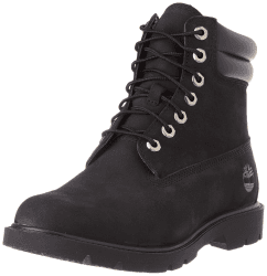 Timberland Herren 6in Water Resistant Basic Stiefel 44 EU Weit Jet Black