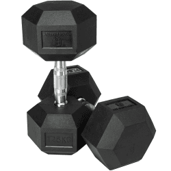 HQ Germany® Hexagon Hanteln | 2.5-37.5kg | Starter-Sets | ±1,5% Gewichtstoleranz 2x 17.5KG