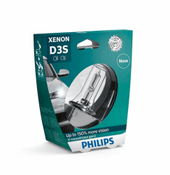 Philips 42403XV2S1 Xenon-Scheinwerferlampe X-tremeVision D3S Gen2, Einzelblister D3S Single
