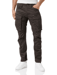 G-STAR Herren Pants Rovic Zip 3D Regular Tapered Pants 34W / 32L Grau (Raven D02190-5126-976)