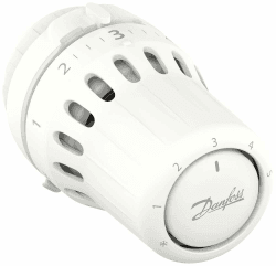 Danfoss React RA click, Termostatkopf mit flüssigkeitsgefülltem Thermostatbalg und eingebautem Sensor, 23 mm Halsdurchmesser NEU 015G3090 Single