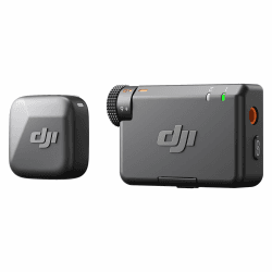 DJI Mic Mini (1 Sender + 1 Empfänger), Ultraleicht, Detailreicher Audio, Geräuschunterdrückung, Autom. Begrenzung, Wireless Mikrofon für Kamera/iPhone/Android, Vlog, Streaming, 400m Übertragung