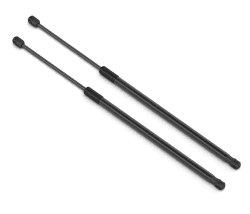 Stabilus SET 2 Stück Kofferraum Gasfeder 167812 LIFT-O-MAT® Heckklappendämpfer mit 560 Newton u.a. für AUDI A4 8K5 2008-2015, Schwarz