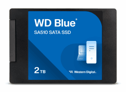 WD Blue SA510 SATA SSD 2 TB 2,5 Zoll (Lesen bis 560 MB/s, Schreiben bis 520 MB/s, Upgrade für PC/Laptop, Western Digital SSD Dashboard) 2 TB 2,5" SATA SA510 SATA SSD
