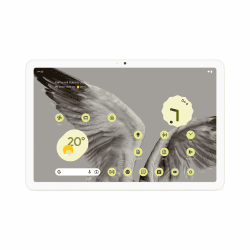 Google Pixel Tablet – Android-Tablet mit 11"-Display und einem Akku mit Langer Laufzeit – 8 GB RAM – 256 GB Speicherplatz – Porcelain Porcelain 256GB Ohne Buds