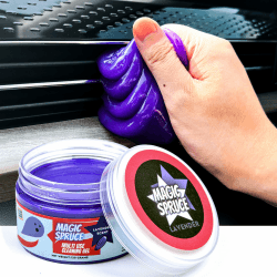 ToysButty Auto Reinigungsgel Auto Innenraum Reiniger, Tastatur Reinigungsgel,Auto Zubehör mit Geruch Lavendel Duft,Auto Gadget, Car Reiningunsgel Gel Auto Innenraum Reiniger, Laptop Reinigungs Kit Lila