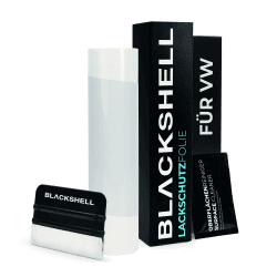 Blackshell® Ladekantenschutz Folie passend für VW ID. Buzz | Bj. ab 2022 Transparent - passgenauer Stoßstangenschutz inkl. Set für Folierung