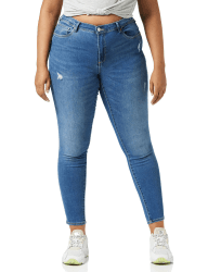 ONLY Female Skinny Jeans ONLWAUW Mittlere Taille Skinny Fit Jeans L / 30L Medium Blue