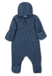 Sterntaler Unisex Baby Overall 74 Blau (Tintenblau Melange)