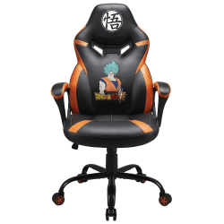 SUBSONIC DBZ - Dragon Ball Z - Gaming-Stuhl - Bürostuhl für junior-Gamer - Dragon Ball super Schwarz Offizielle Lizenz