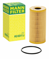 MANN-FILTER HU 6011 z Ölfilter – Ölfilter Satz mit Dichtung / Dichtungssatz – Für PKW