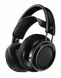 PHILIPS Fidelio X2 Over Ear Hochauflösende Kabelgebundene Kopfhörer, Akustisches Offenes Design, 50mm Neodym LMC Treiber, Deluxe Velours-Memory-Schaum-Ohrpolster - Schwarz X2HR