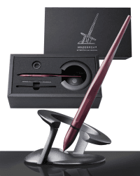 novium Hoverpen Interstellar Edition - Futuristischer Luxusstift aus Luft- und Raumfahrt-Legierungen, einzigartige Ästhetik, frei drehender Executive-Stift, Geburtstagsgeschenke (Mars Magma) Mars Magma Basic