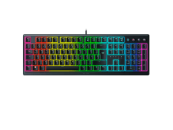 Razer Ornata V3 - Flache Mecha-Membran-Gaming Tastatur (Hybrid Mecha-Membran-Switches, Magnetische Soft-Touch-Handballenauflage) QWERTZ DE-Layout | Schwarz QWERTZ DE-Layout Ornata V3 X