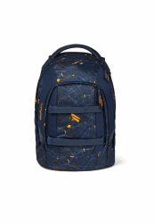 satch pack Schulrucksack ab 5. Klasse ergonomisch 30L Stauraum standfest Organisationstalent Einheitsgröße Urban Journey - Dunkelblau
