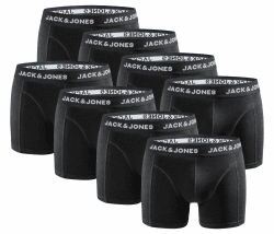 JACK & JONES Boxershorts 8er Pack XL Black-white-mix