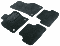 Walser Auto Teppiche kompatibel mit Nissan Note 09/2012-Heute, 100% passgenaue Auto Fußmatten Made in Europe, Fußmatte Auto, Autoteppich Auto, Fussmatten Auto Standard Qualität