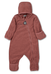 Sterntaler Unisex Baby Overall 80 Hellrot Melange
