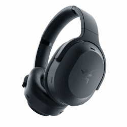 Razer Barracuda Pro - Kabelloses Gaming-Headset mit Hybrid ANC (THX Achromatic Audio Amplifier, Triforce 50mm Treiber, Integriertes Beamforming Noise-Cancelling Mic) Schwarz Barracuda Pro Schwarz