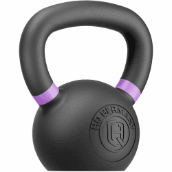 HQ Germany® Powdercoat Kettlebell | Vollguss | 2-32kg | Starter-Sets | ±2,0% Gewichtstoleranz 10KG